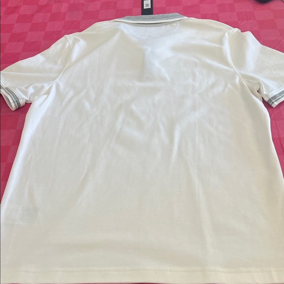 Banana Republic White Polo with Gray Collar - Picture 8 of 8